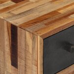 vidaXL Table de chevet 47x31 5x60 cm bois massif de teck