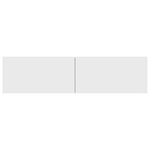 vidaXL Meuble TV Blanc 120x30x30 cm Bois d’ingénierie