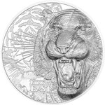 Pièce de monnaie en Argent 5 Dollars g 31.1 (1 oz) Millésime 2025 KING OF THE EAST