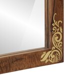 Ensemble de meubles de salle de bain 2 pièces en bois de mangue massif