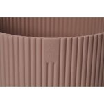 Pot de fleurs Rond VIBES - Plastique - Ø 25 - Rose poudré