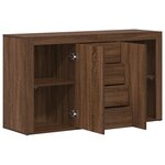 Buffet vidaXL Chêne marron Bois d'ingénierie 120 x 36 x 69 cm Buffet