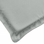 vidaXL Coussins de chaise à dossier bas lot de 2 gris clair mélangé