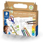 Kit créatif de stickers noris jumbo  12 pièces staedtler