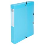 Boite De Classement Exabox Dos 40mm Polypropylène 7/10e Chromaline Pastel - A4 - Couleurs Assorties - X 8 - Exacompta