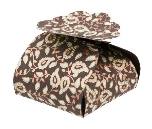 Boite en papier Florets Taj 5 pièces Choco