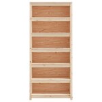 vidaXL Bibliothèque 80x35x183 cm Bois de pin massif