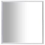 vidaXL Miroir Argenté 60x60 cm