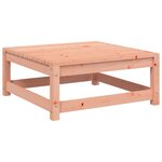 vidaXL Canapé de jardin avec repose-pieds 2 places bois massif douglas
