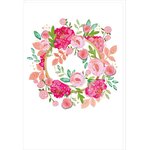 Carte Signature Spirale Fleurs - 11 5 X 17cm - Draeger paris
