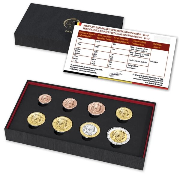 Coffret série euro BE Belgique 2024
