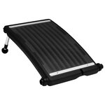 vidaXL Panneaux de chauffage solaire de piscine courbés 3Pièces 72 5x46cm
