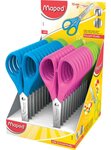 Présentoir de 24 Ciseaux Essentials 13 Cm Coloris Assortis MAPED