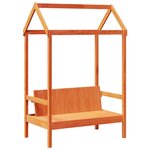 vidaXL Ensemble de lit de jour avec toit 90x190 cm bois massif de pin