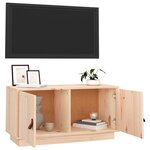 vidaXL Meuble TV 80x34x40 cm Bois de pin massif