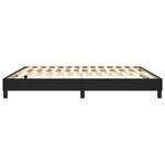 vidaXL Cadre de lit sans matelas noir 180x200 cm similicuir