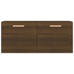vidaXL Armoire murale Chêne marron 80x35x36 5 cm Bois d'ingénierie