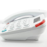 Geemarc dallas 20 - téléphone fixe filaire à grosses touches pour seniors