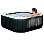 Intex Baignoire de massage à bulles octogonale 218x71 cm 6 personnes