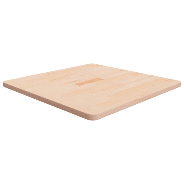 vidaXL Dessus de table carré 70x70x2 5 cm Bois chêne massif non traité
