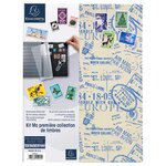 Kit Philatélie Air Mail "ma Première Collection De Timbres" - Visuels Assortis - X 4 - Exacompta