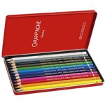 Crayons de couleur pablo  étui métal de 12 caran d'ache