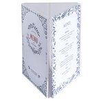 Porte-visuel Tryptique A5 - Cristal - X 10 - Exacompta