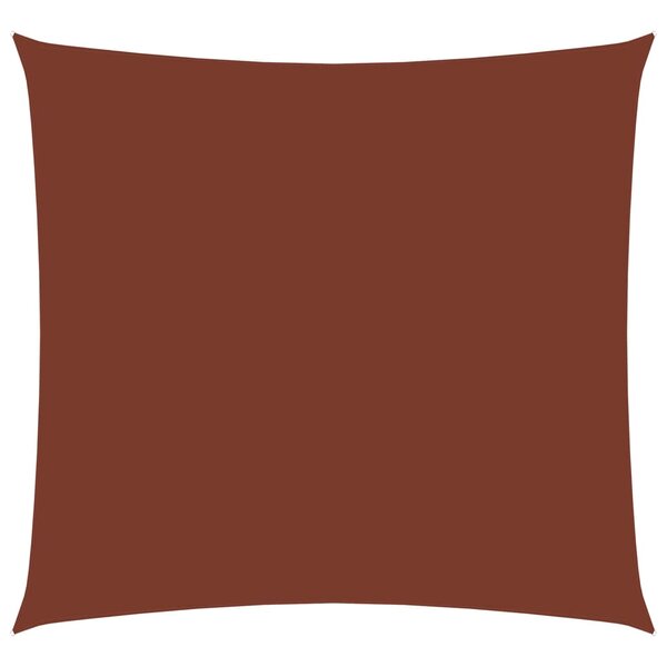 vidaXL Voile de parasol tissu oxford rectangulaire 2 5x3 m terre cuite