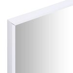 vidaXL Miroir Blanc 80x60 cm
