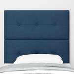 Cabeçalho LED vidaXL Bleu 80 cm Tissu
