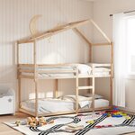 vidaXL Toit de lit pour enfants 213x95 5x144 5 cm bois de pin massif