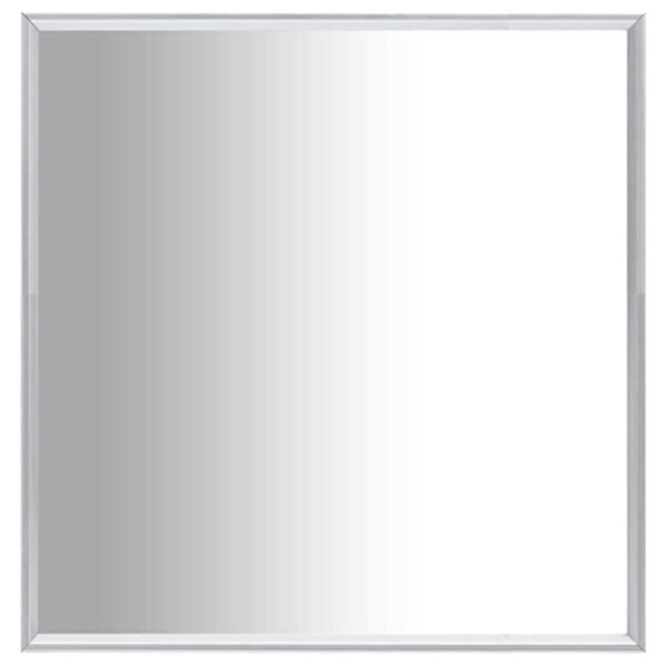 vidaXL Miroir Argenté 60x60 cm