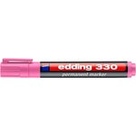 Marqueur Permanent 330 Rose Pointe Biseau 1-5 mm x 10 EDDING