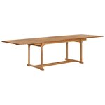 Salon de jardin meuble d'extérieur ensemble de mobilier 9 pièces bois de teck massif 02_0018251