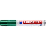 Marqueur Permanent no. 1 vert 1-5 mm x 10 EDDING