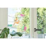 Marqueur Craie Liquide 4090 Verre Fenêtre Ardoise Rouge Pointe Biseautée 4-15 mm x 5 EDDING