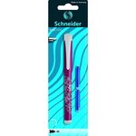 Stylo à plume easy 1 pièce + 2 cartouches coloris aléatoire schneider