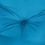 vidaXL Coussin de palette bleu clair 50x40x12 cm tissu