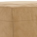 vidaXL Ensemble de canapés 3 Pièces avec coussins marron velours