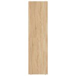 vidaXL Bibliothèque/Meuble TV Chêne sonoma 36 x 30 x 114 cm Aggloméré