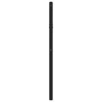 vidaXL Tête de lit métal noir 75 cm