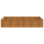 vidaXL Lit surélevé de jardin 195x100x36 cm acier corten
