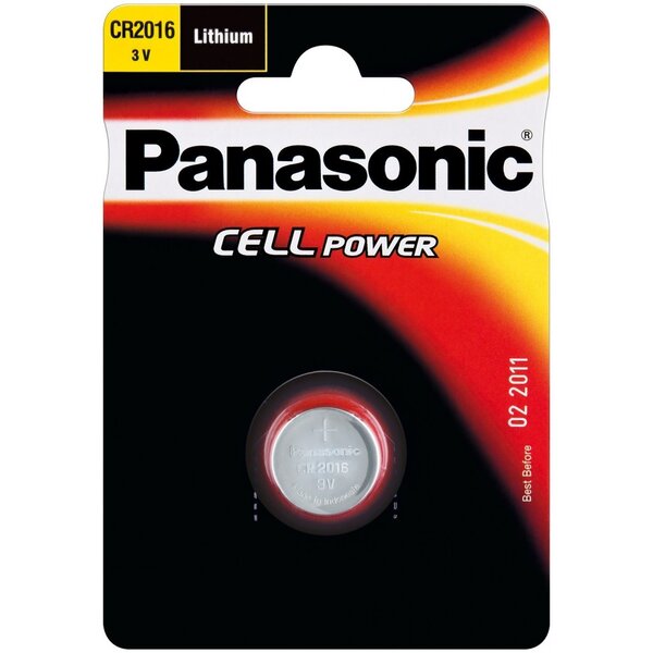 10 PILES CR2016 (DL2016) PANASONIC