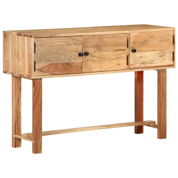 vidaXL Buffet 115x35x75 cm Bois d'acacia massif