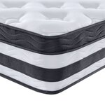 vidaXL Matelas à ressorts ensachés moyen 180x200 cm