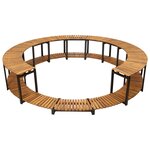 vidaXL Cadre de spa 273x53 cm bois d'acacia massif
