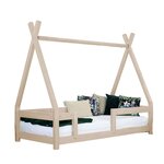 Lit cabane enfant NAKANA 90 x 200 beige