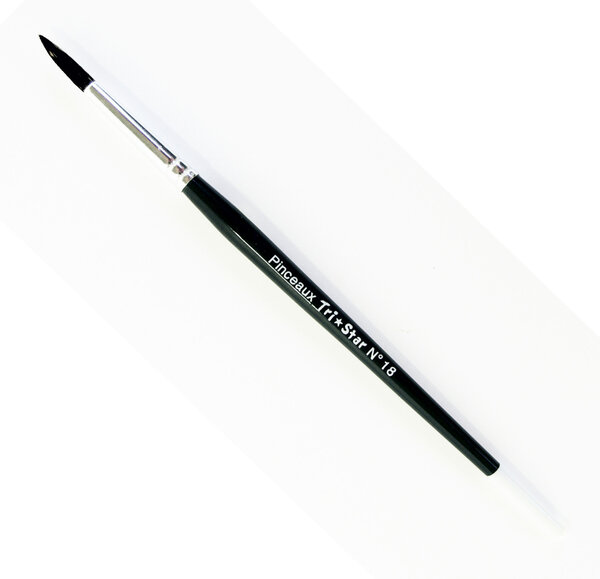 Pinceau rond Aquarelle mélange extra -fin n°18 - lot de 10 pinceaux