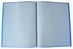 Protège document CLEAR FILE  A4  BLEU  10 pochettes