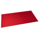 Sous Main Souple Pu Bicolore - 35x60cm - Noir/rouge - Exacompta
